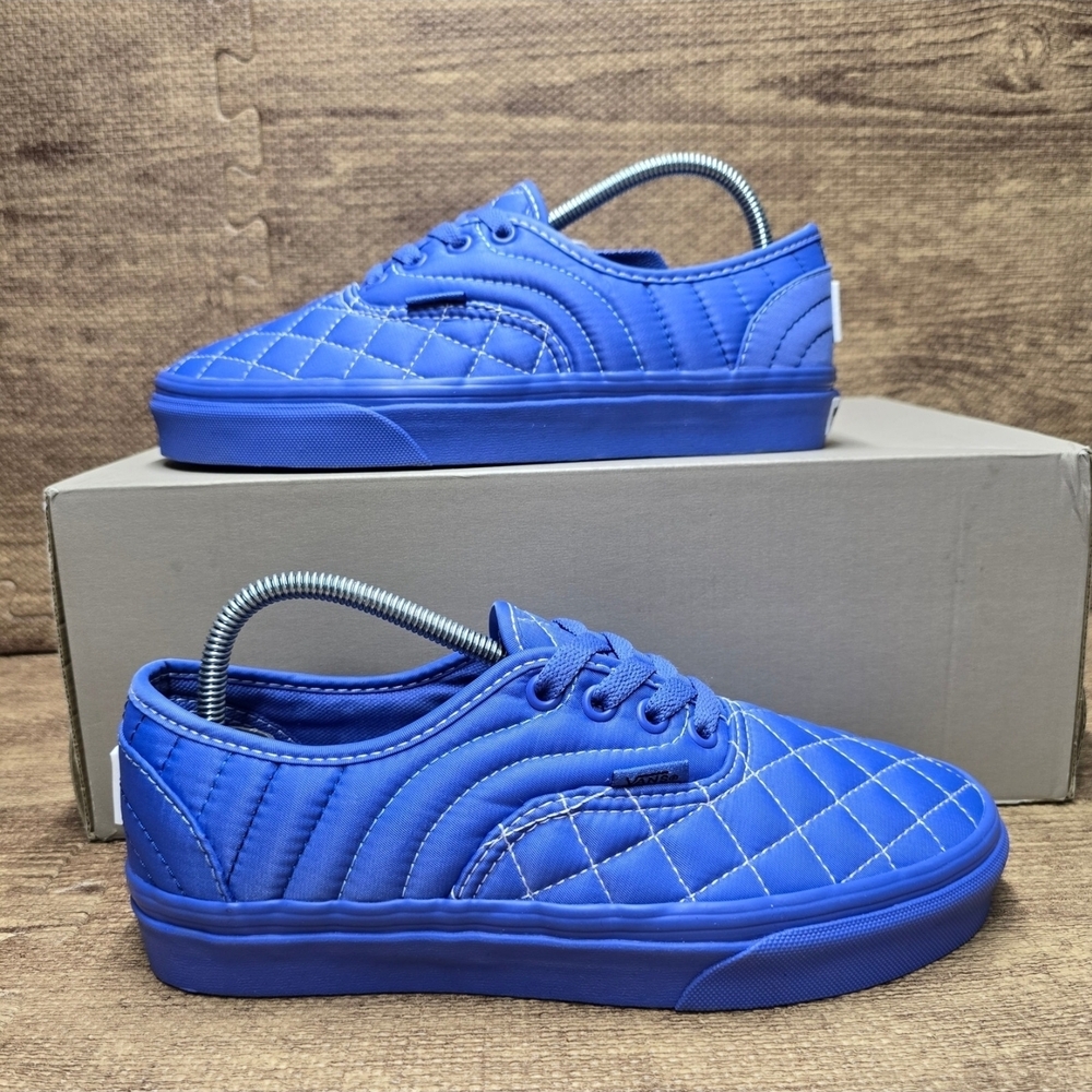 Vans Quilted Royal Blue Sneakers